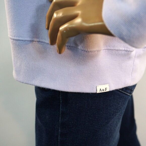 Abercrombie Kids Soft Colagiate Lilac Sweatshirt Size 15 / 16 - Picture 5 of 10